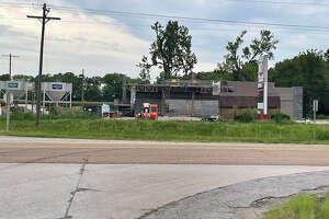 Construction progresses on new Phillips 66 gas station