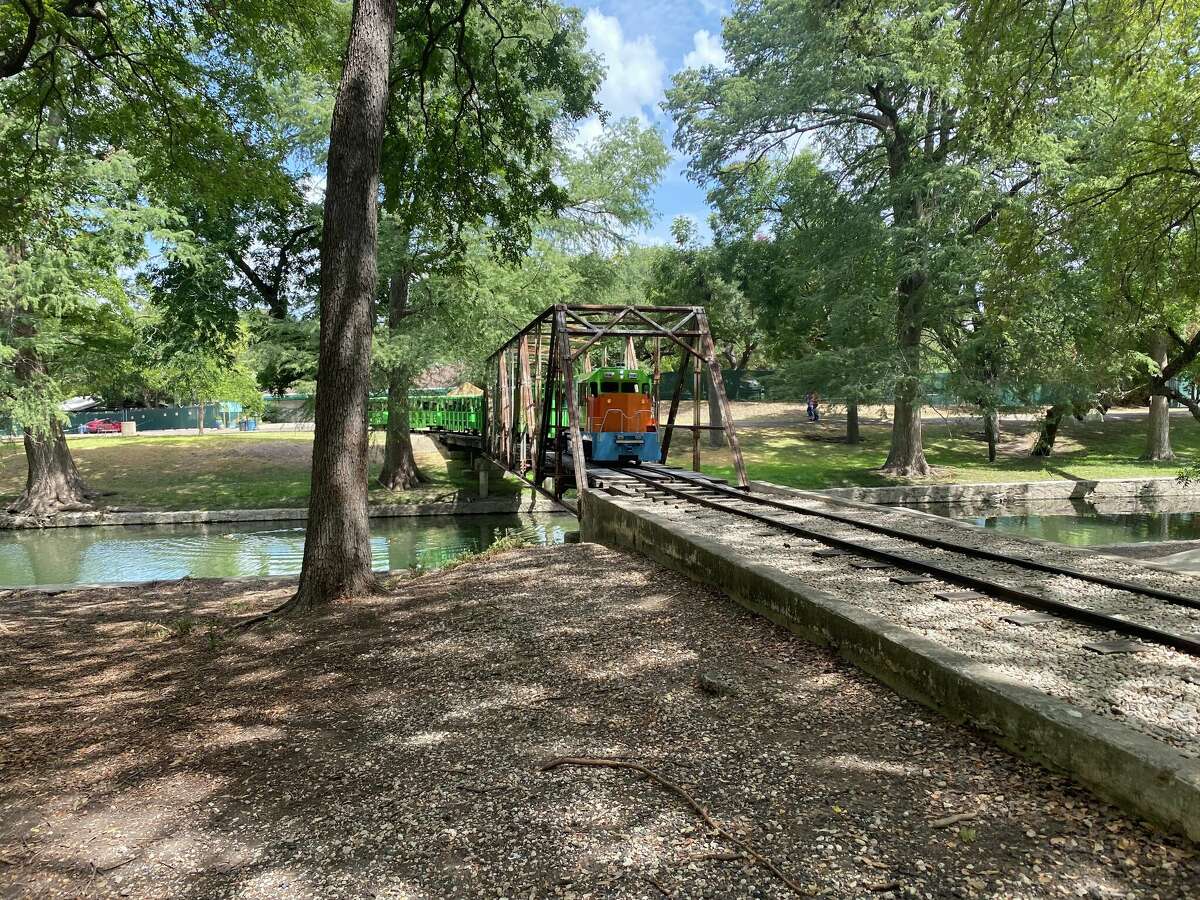 The train at Brackenridge Park is also something every San Antonian and tourist must do.