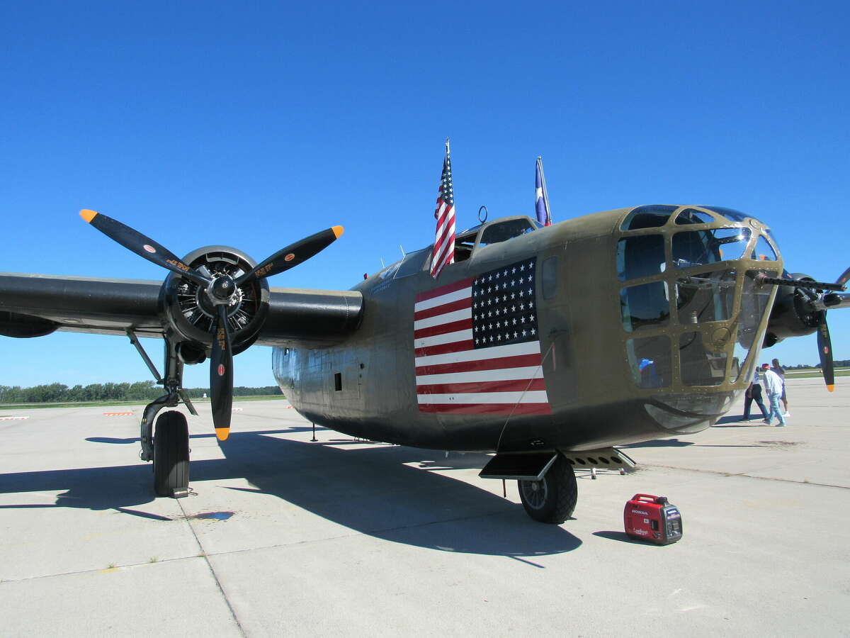 CAF AirPower History Tour Welcomes Visitors At MBS International Airport