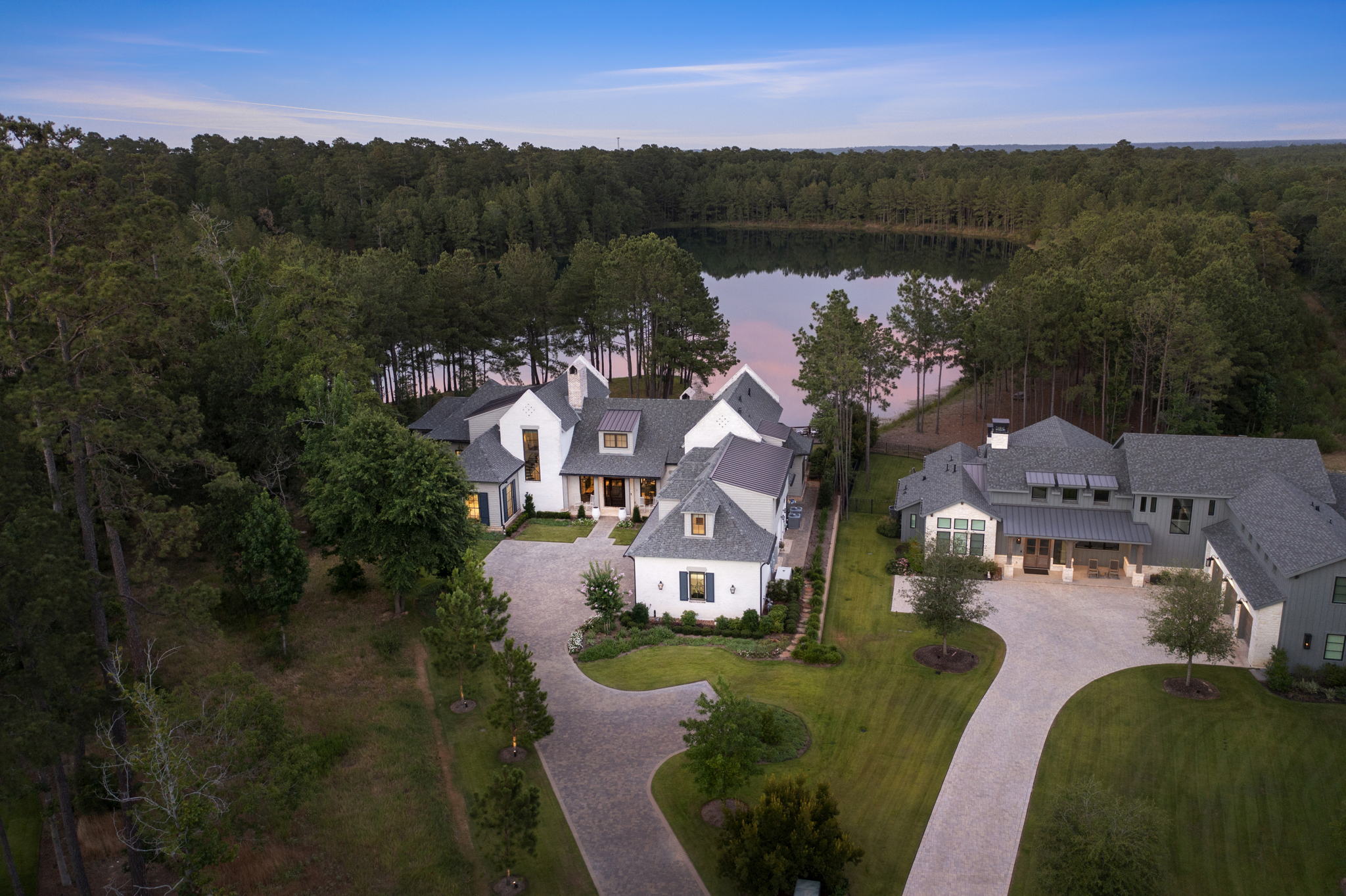 Enjoy a resort lifestyle in this 4.29 million Houston home in Bluejack