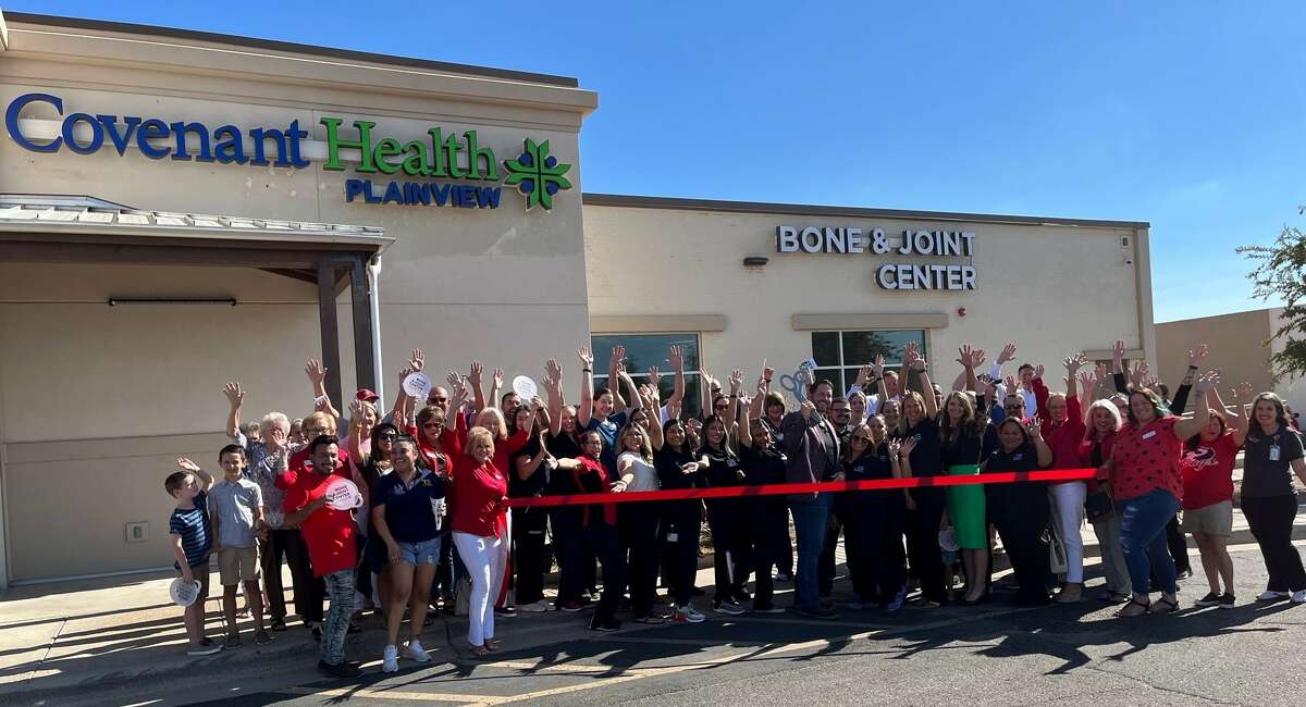 Covenant Health Plainview’s Bone and Joint Center officially cut ribbon on its new home on Thursday. 