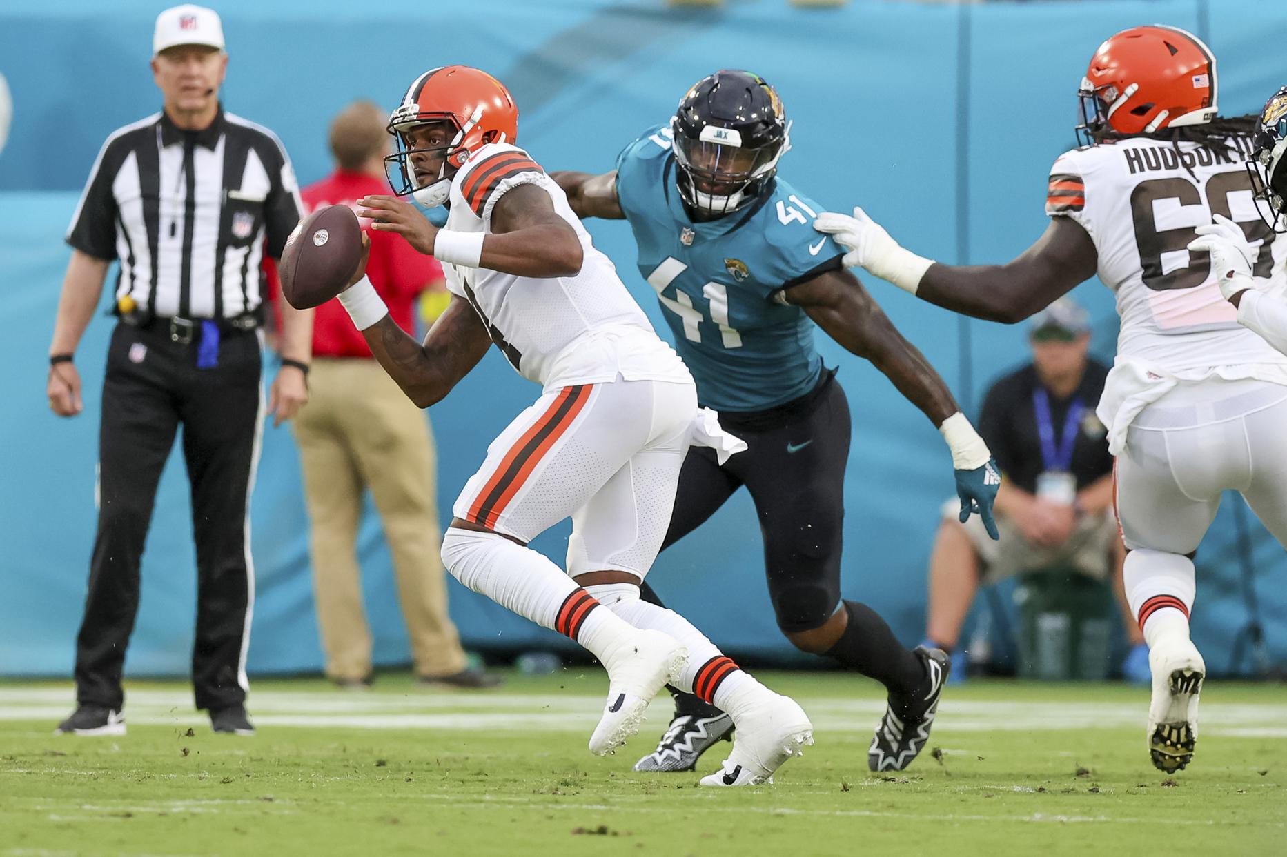 Browns' Watson scheduled to start preseason game vs. Jaguars