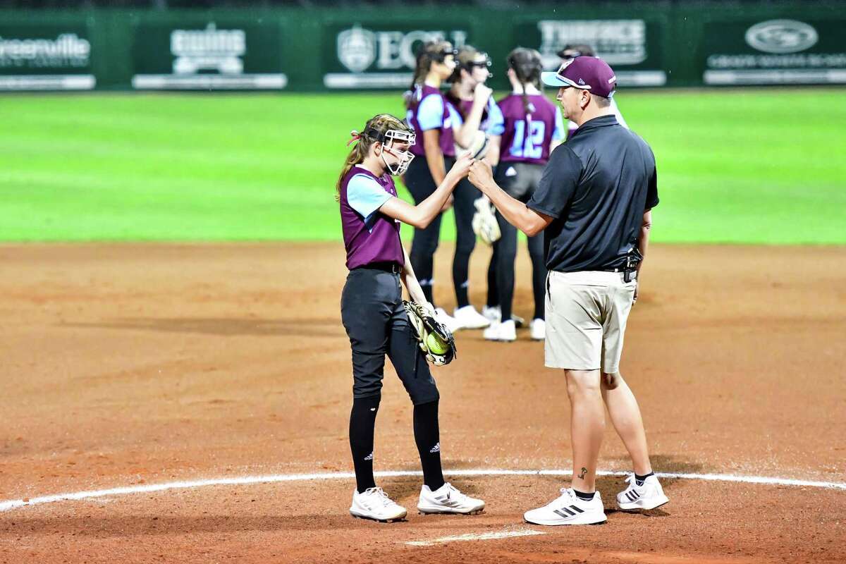 The Milford Little League softball team, representing the New England Region, defeated Canada 4-0 on Thursday in the Little League World Series in Greenville, N.C.