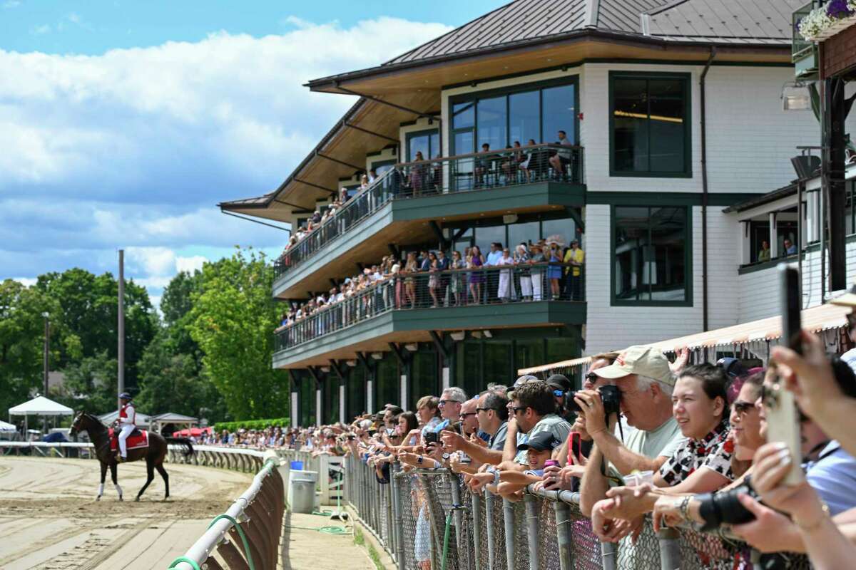 Handle, attendance up at Saratoga Race Course