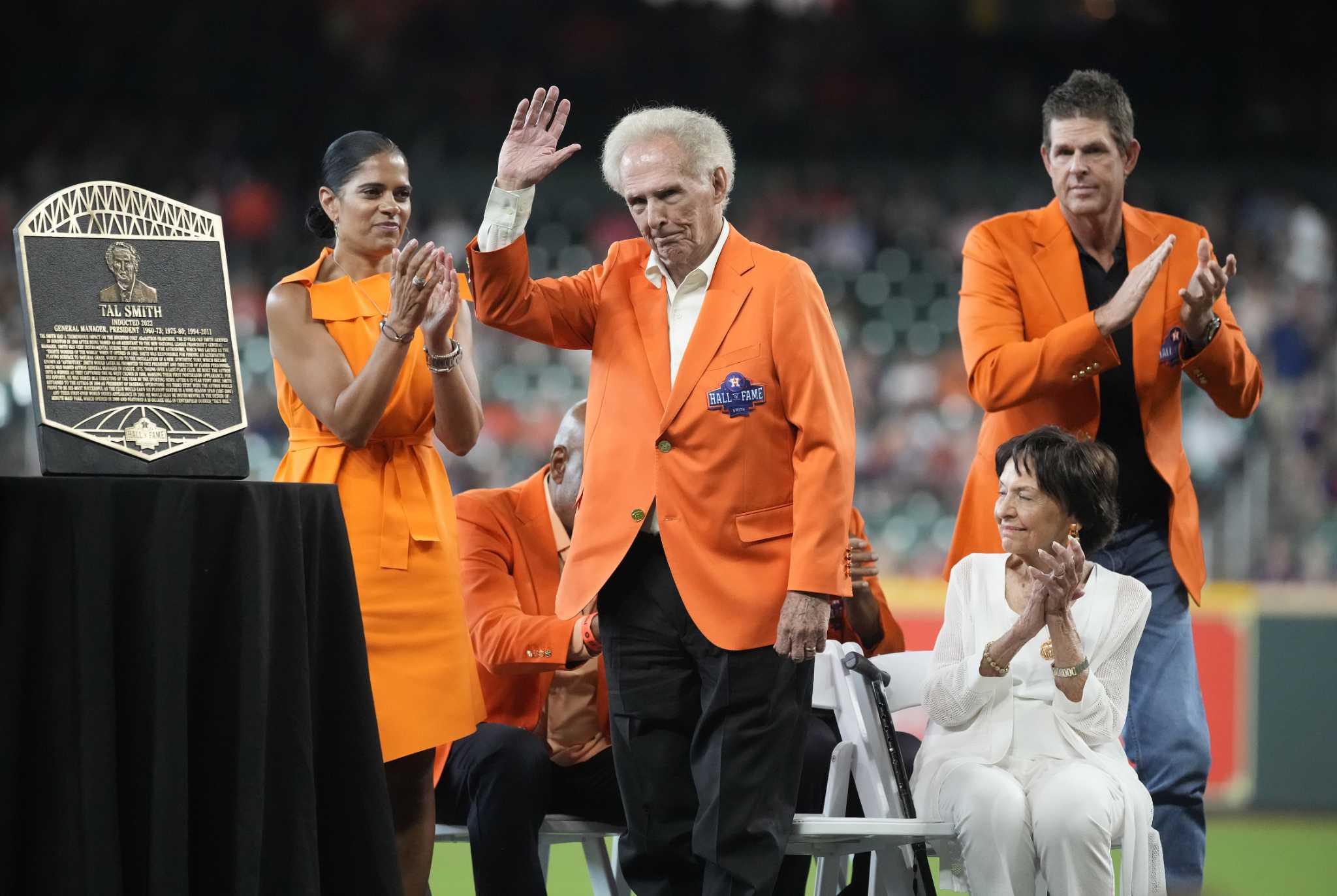 Astros induct Tal Smith, Terry Puhl into Hall of Fame