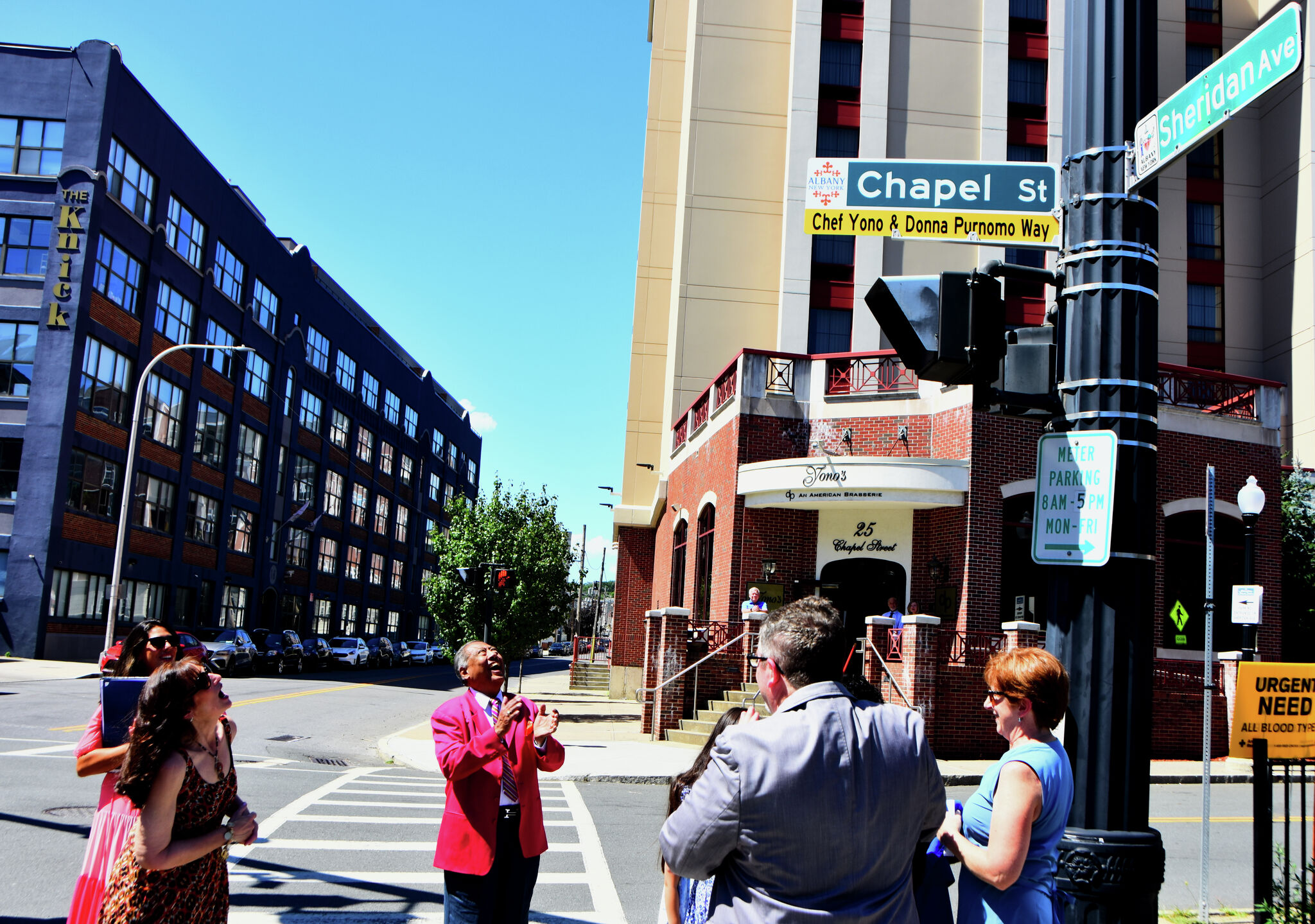 Downtown Albany block renamed for Donna and Yono Purnomo - Vimarsana News