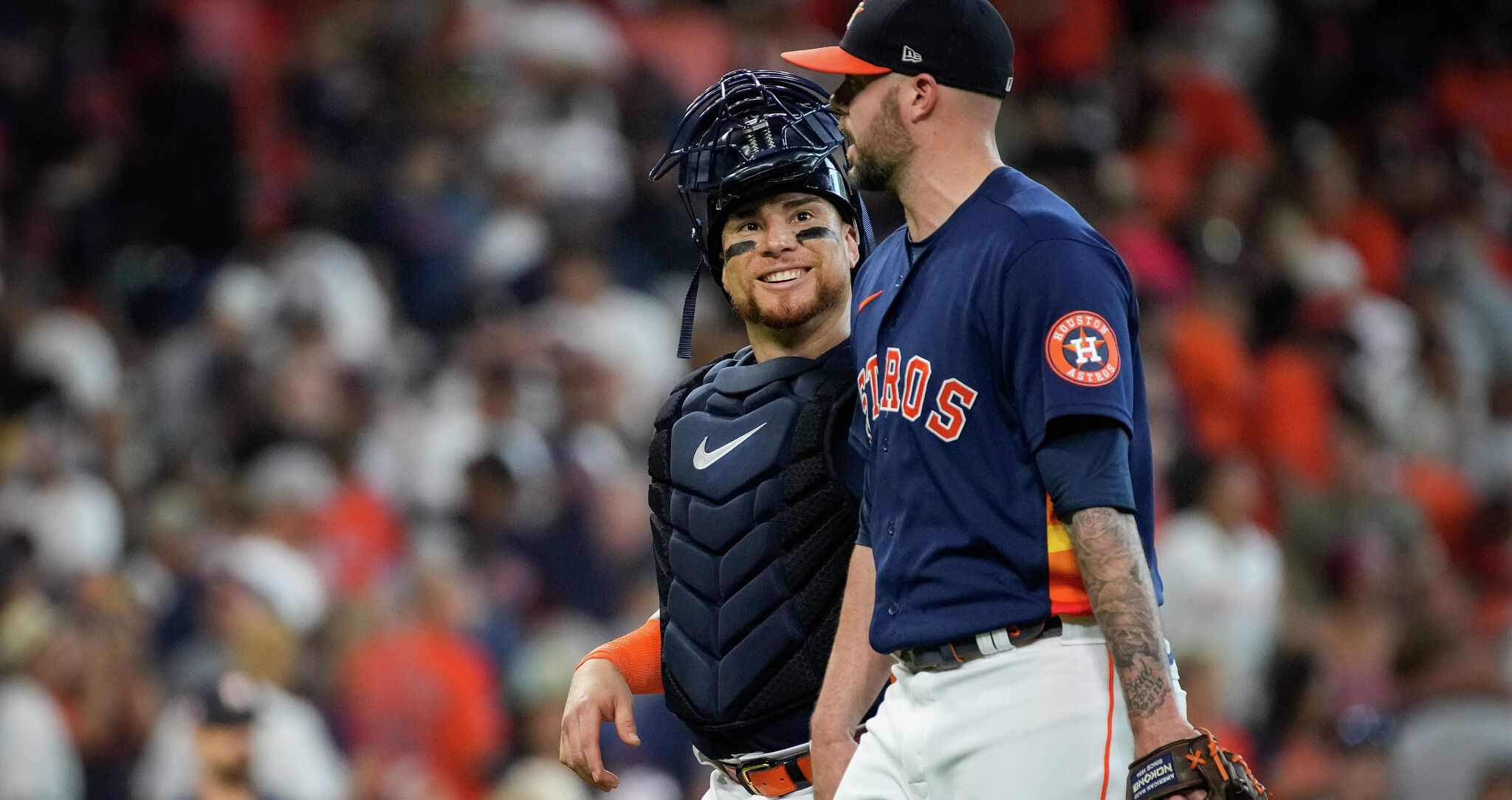World Series: Catcher Christian Vazquez Helps Guide Astros to No