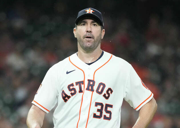 Story photo for Astros place Justin Verlander on injured list with calf injury