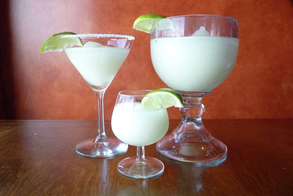 Sylvia’s Enchilada Kitchen restaurants offers a variety of frozen margaritas including a Bubbles Margarita with a champagne floater.