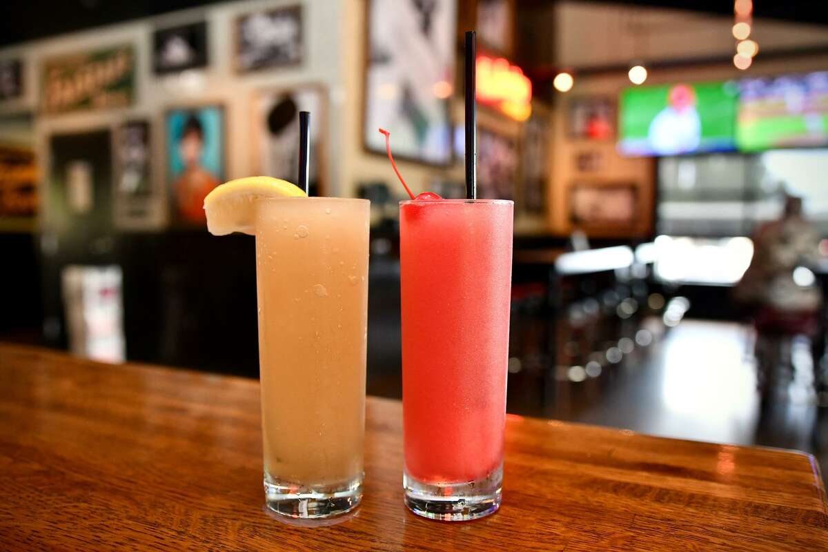 Kirby Ice House makes the Kirby Frozen Tea (an Arnold Palmer made with sweet tea vodka and peach schnapps) and Kirby Skinny Frosé (made with rosé wine, rum and blueberry syrup).