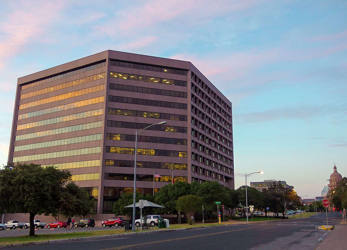 Pictured is the Texas Education Agency's location in the William B. Travis building at 1701 N. Congress Ave. in Austin, Texas.