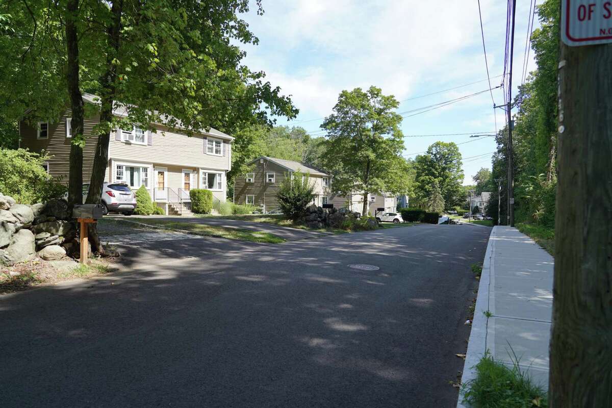 Five two-family homes have been purchase on River Street, New Canaan for $4 million total. Picture taken Aug. 12, 2022