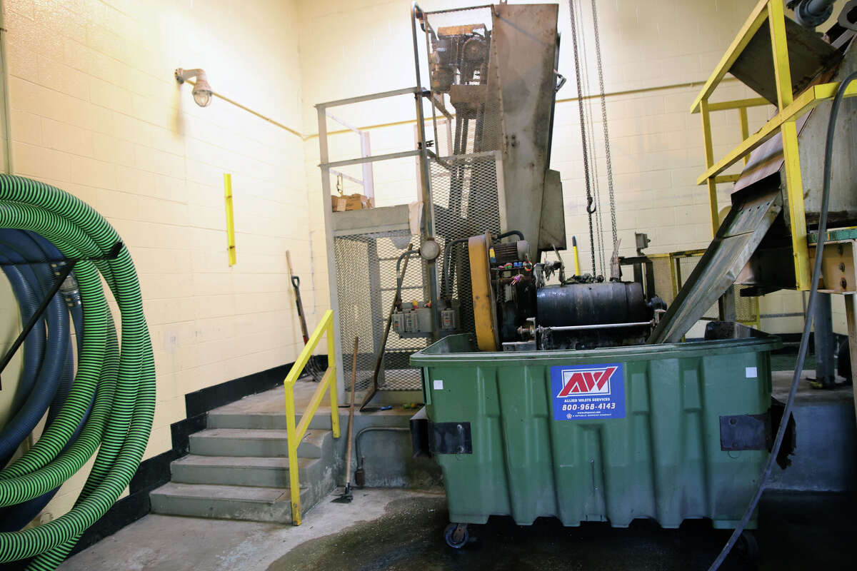 How part of Manistee's sewer project was finished Monday