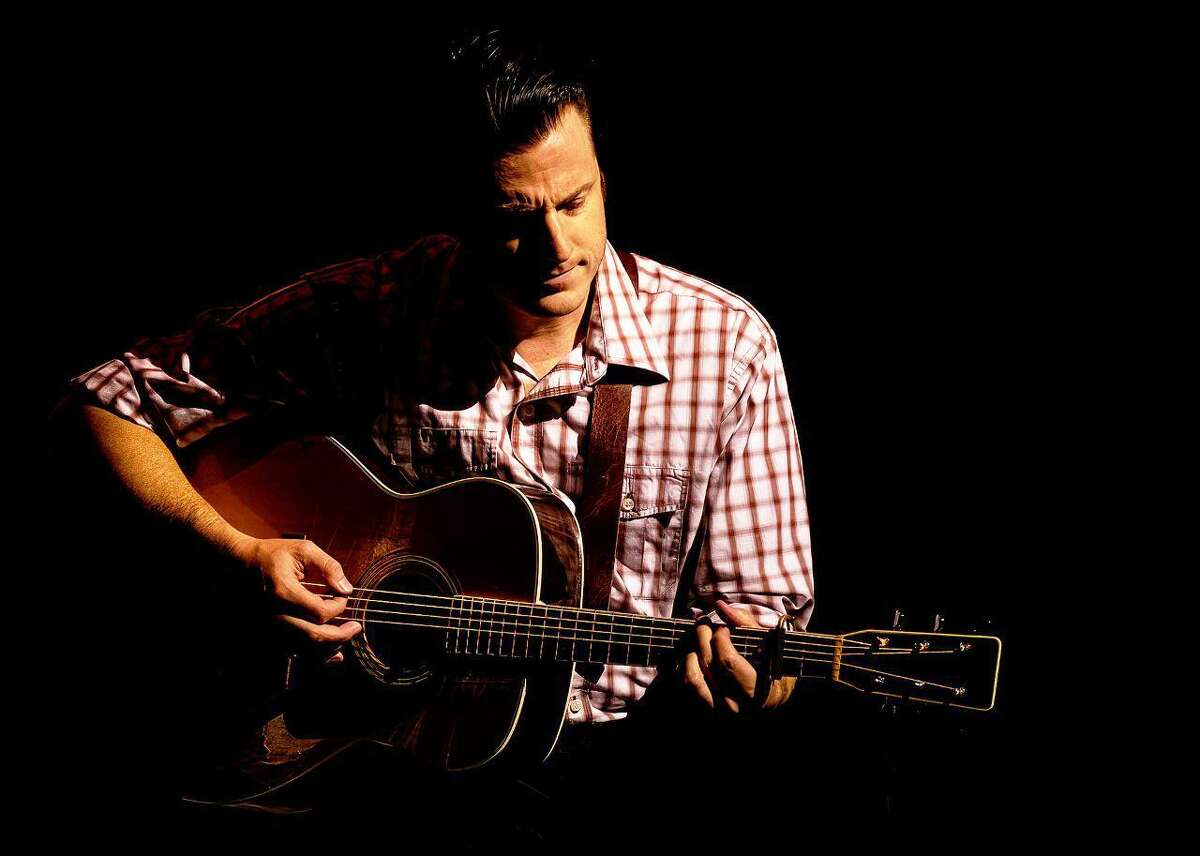 The Ivoryton Playhouse in Essex is presenting “Ring of Fire The Music of Johnny Cash” through Sept. 11. Shown here is Sam Sherwood.