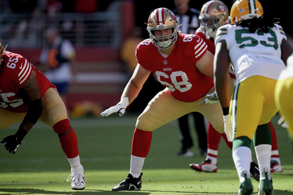 Colton McKivitz might be the logical choice to replace Mike McGlinchey as the 49ers’ right tackle if the latter is not healthy for the Sept. 11 season opener.
