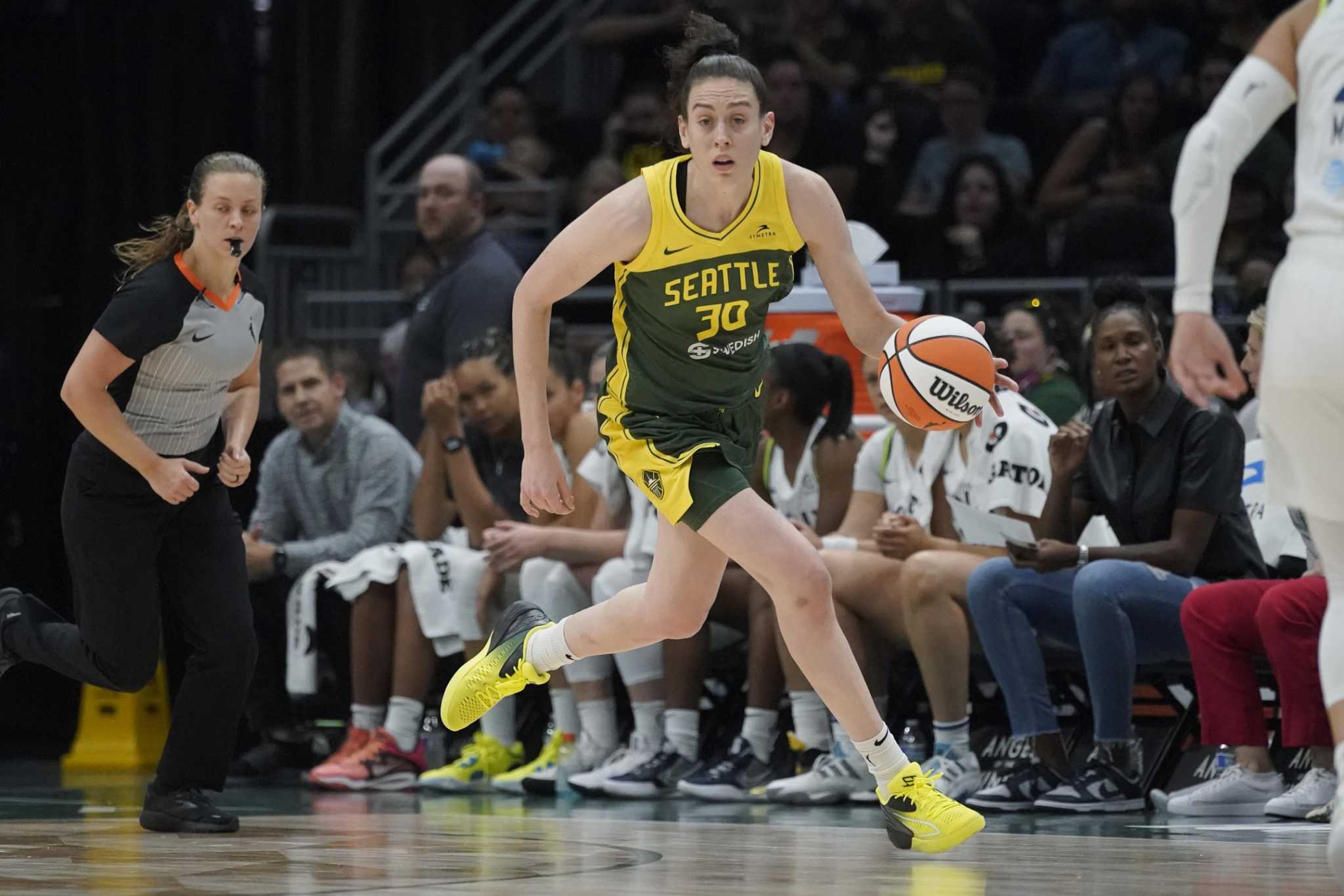 UConn great Breanna Stewart named AP's WNBA Player of the Year