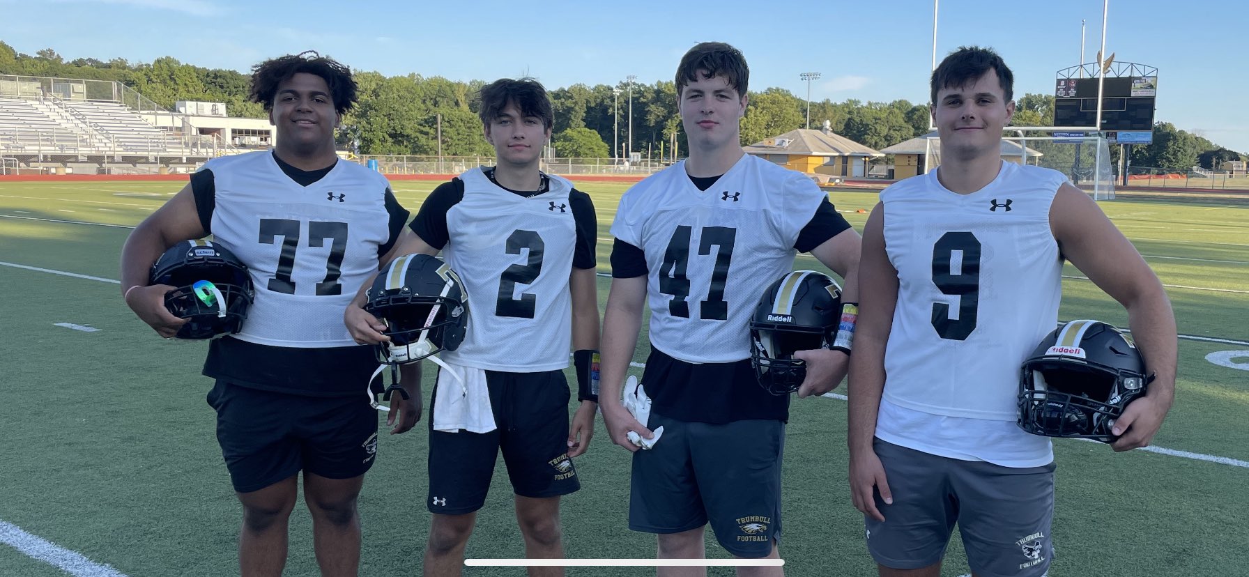 Trumbull High School 2022 football preview Agosti, Carley duo to set