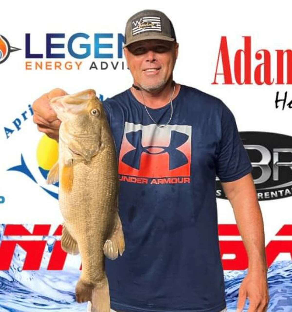 Ronnie Wagner came in third in the CONROEBASS Thursday Big Bass Tournament with a bass weight of 3.42 pounds.