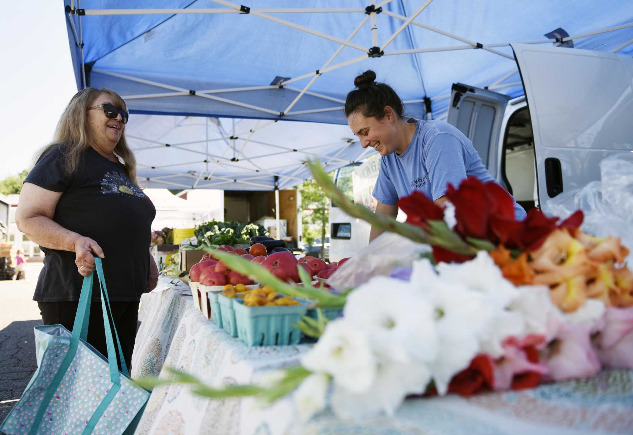 Darien Farmers Market dishes up fresh summer produce and more to outdoors shoppers - Vimarsana News