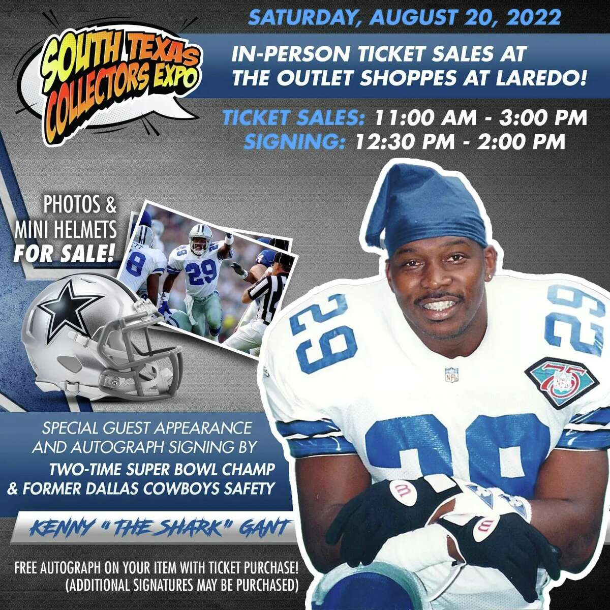 Laredo's comic con to kick off ticket sales with Cowboys legend