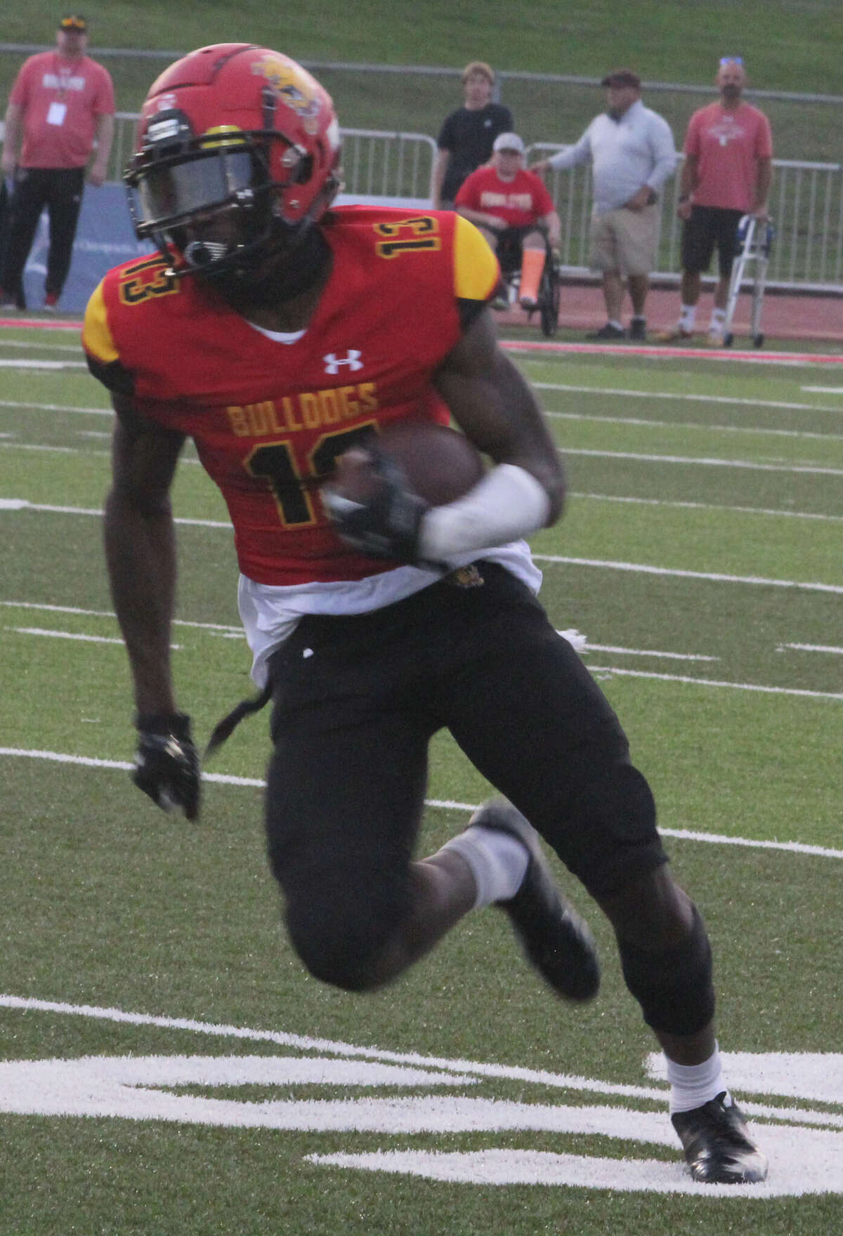 C.J. Jefferson is expected to be a major threat for Ferris football at wide receiver.