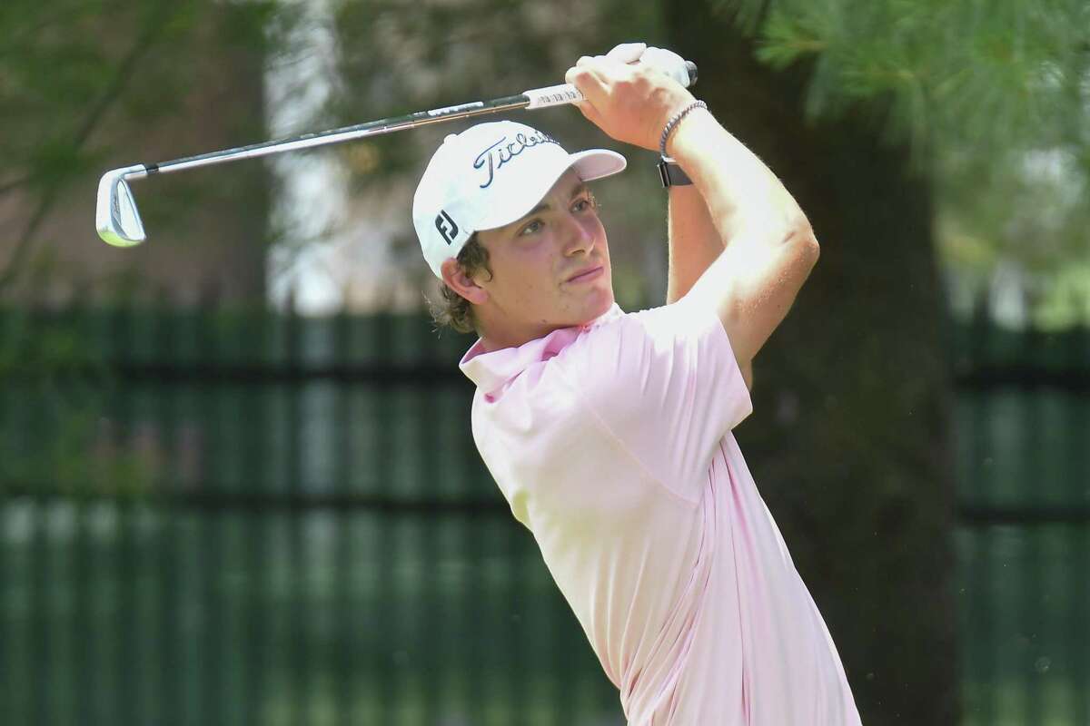 Milford's Ben James, pictured competing at the Travelers in June, was the lone golfer from Connecticut to advance at the U.S. Amateur Tuesday. .
