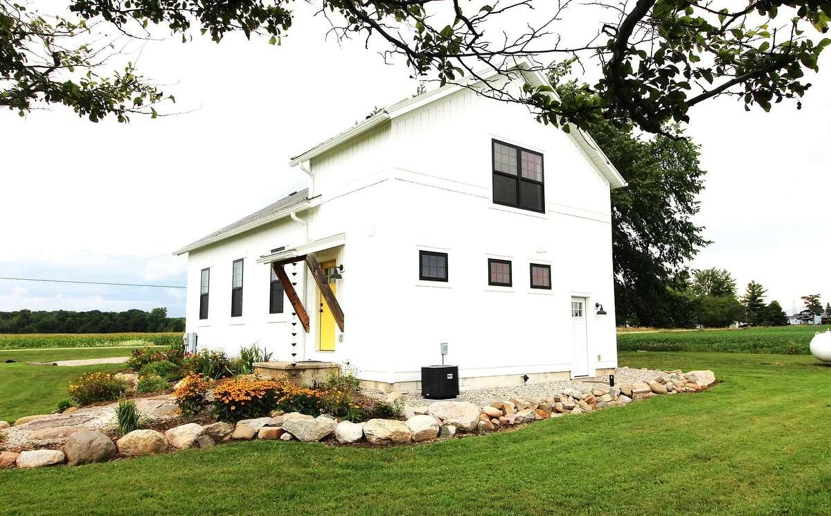 A remodeled 1912 school house hits the sales market in Michigan.  