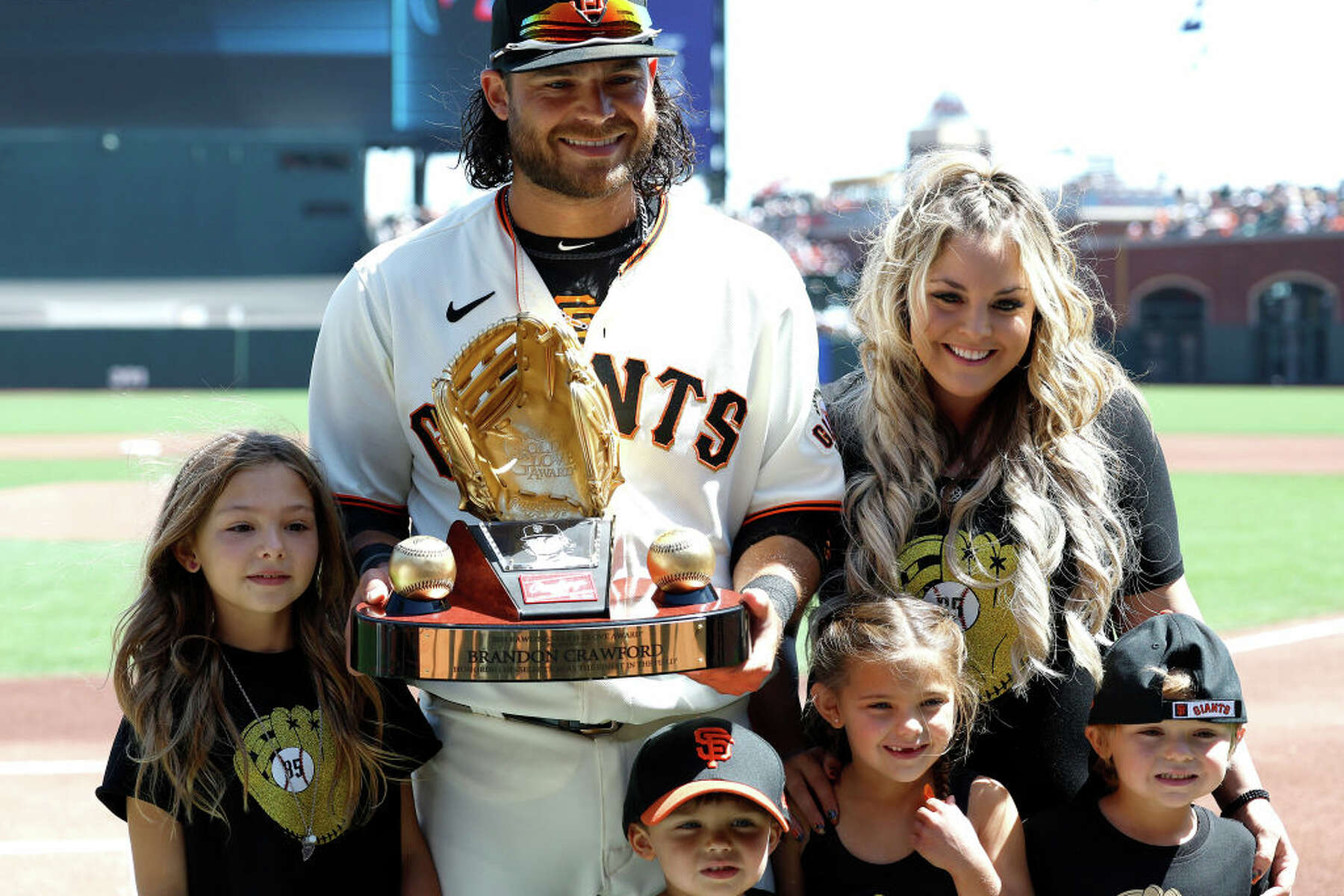 Brandon Crawford's kids had great reaction to walk-off homer