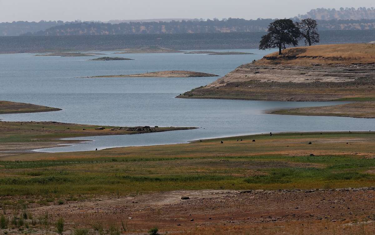 A 2014 photo of the Camanche Reservoir, which is located near the small town of Wallace.