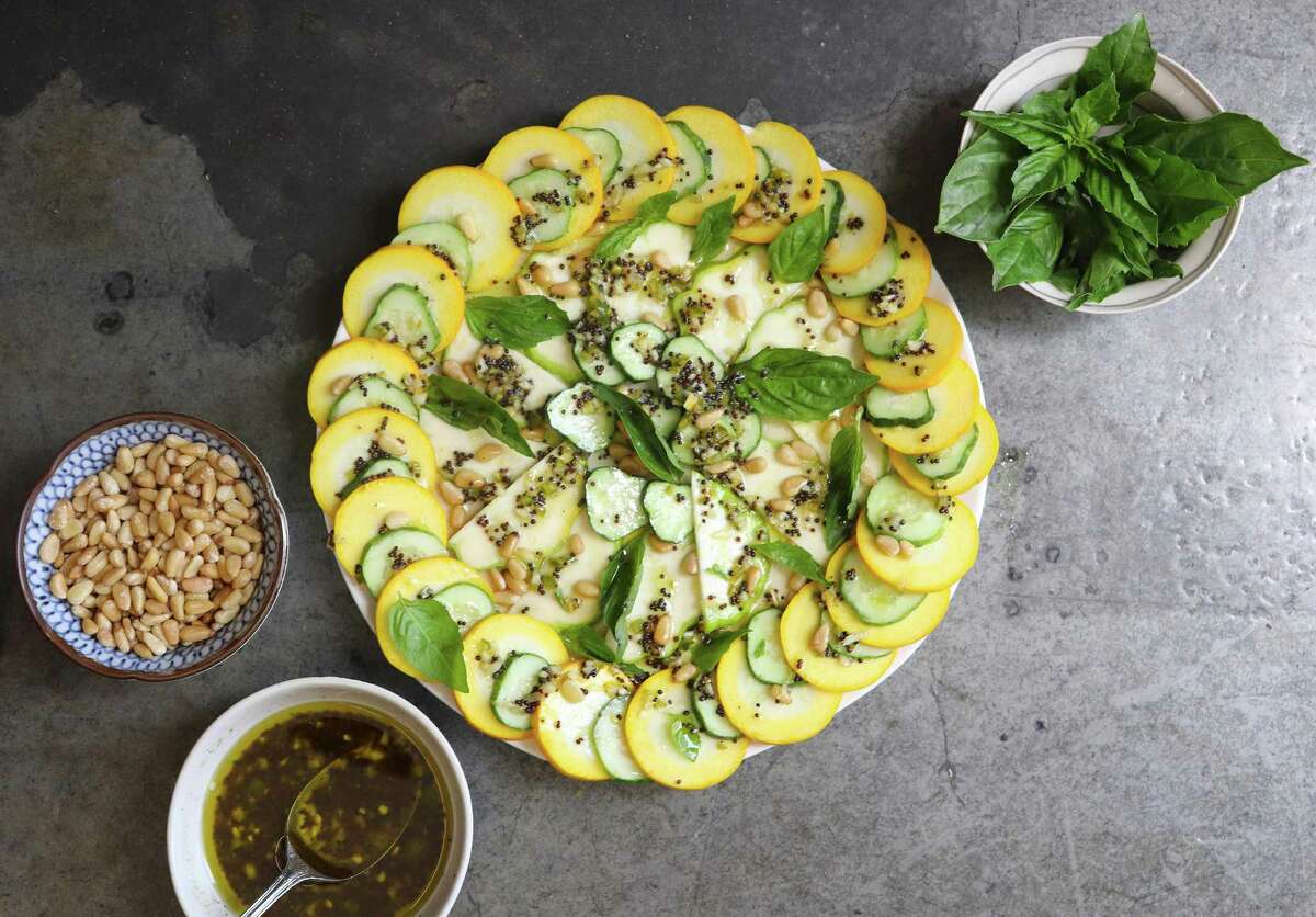 Raw Squash Salad from Anita Jaisinghani