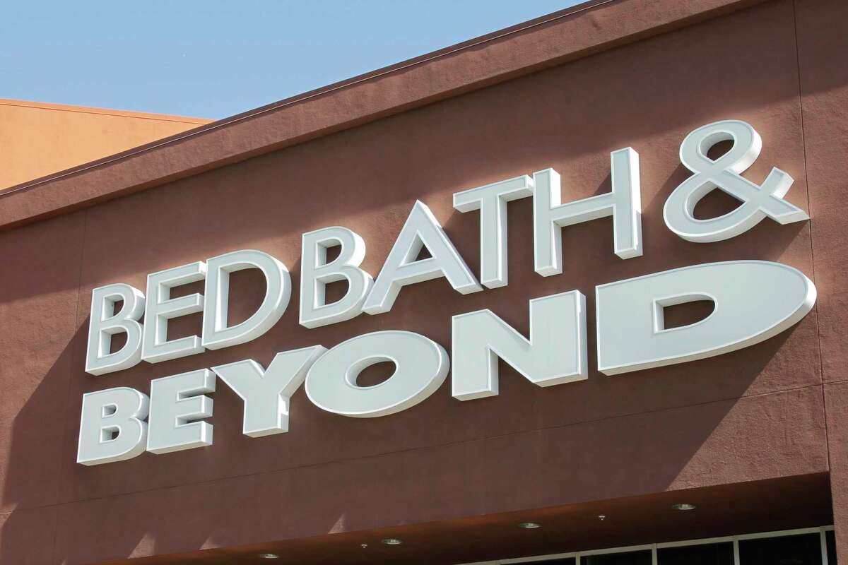FILE - A Bed Bath & Beyond sign is shown in Mountain View, Calif., May 9, 2012. 