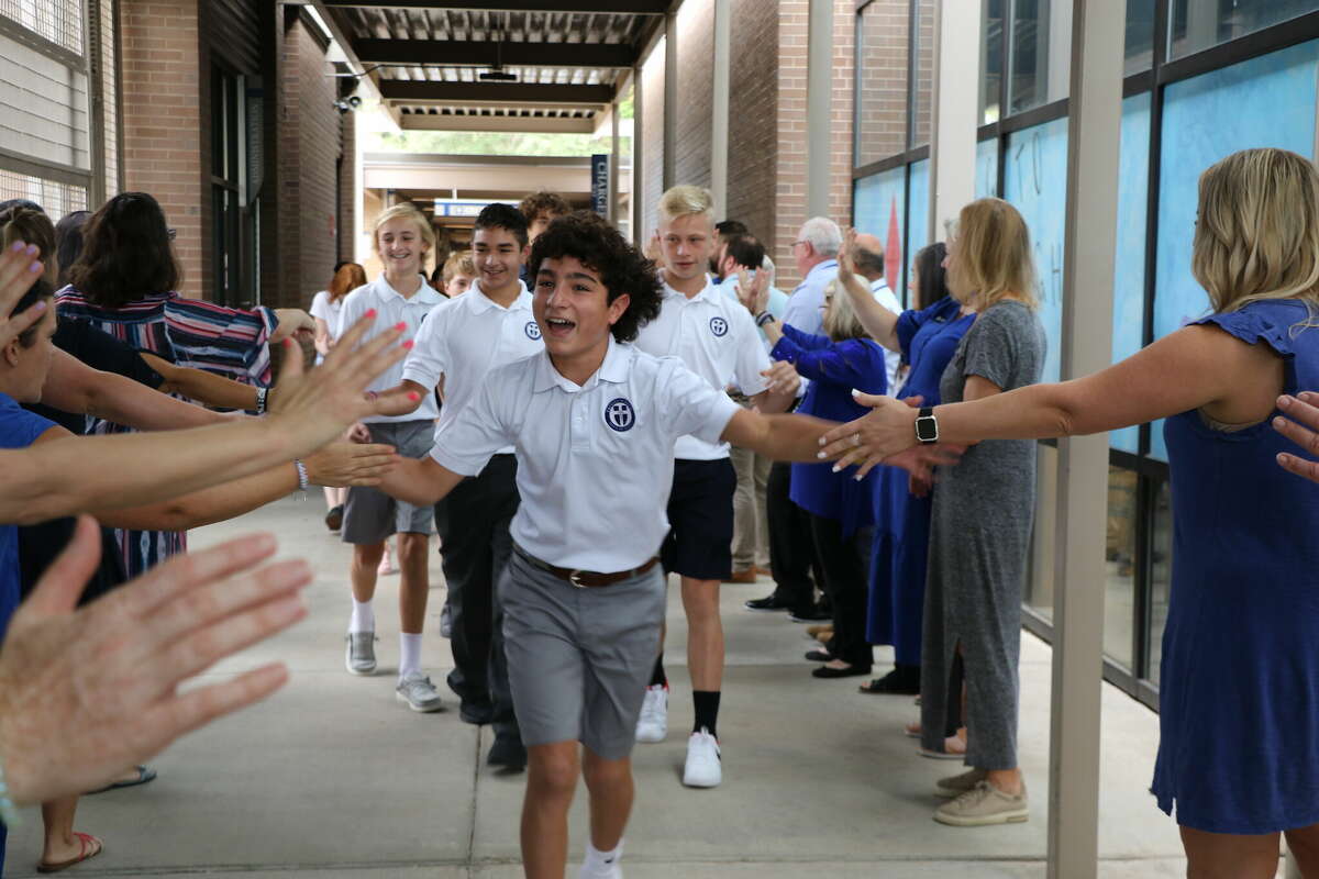 Trinity School welcomed students to campus for the first day of school