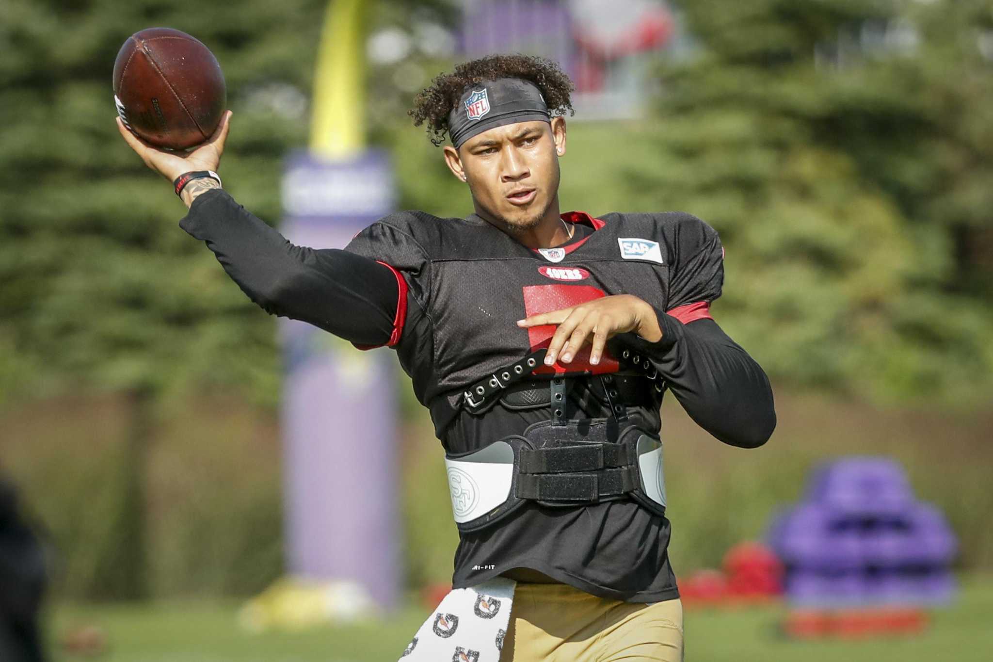 Minnesotan Trey Lance returns home to practice against Vikings as 49ers QB  - Duluth News Tribune