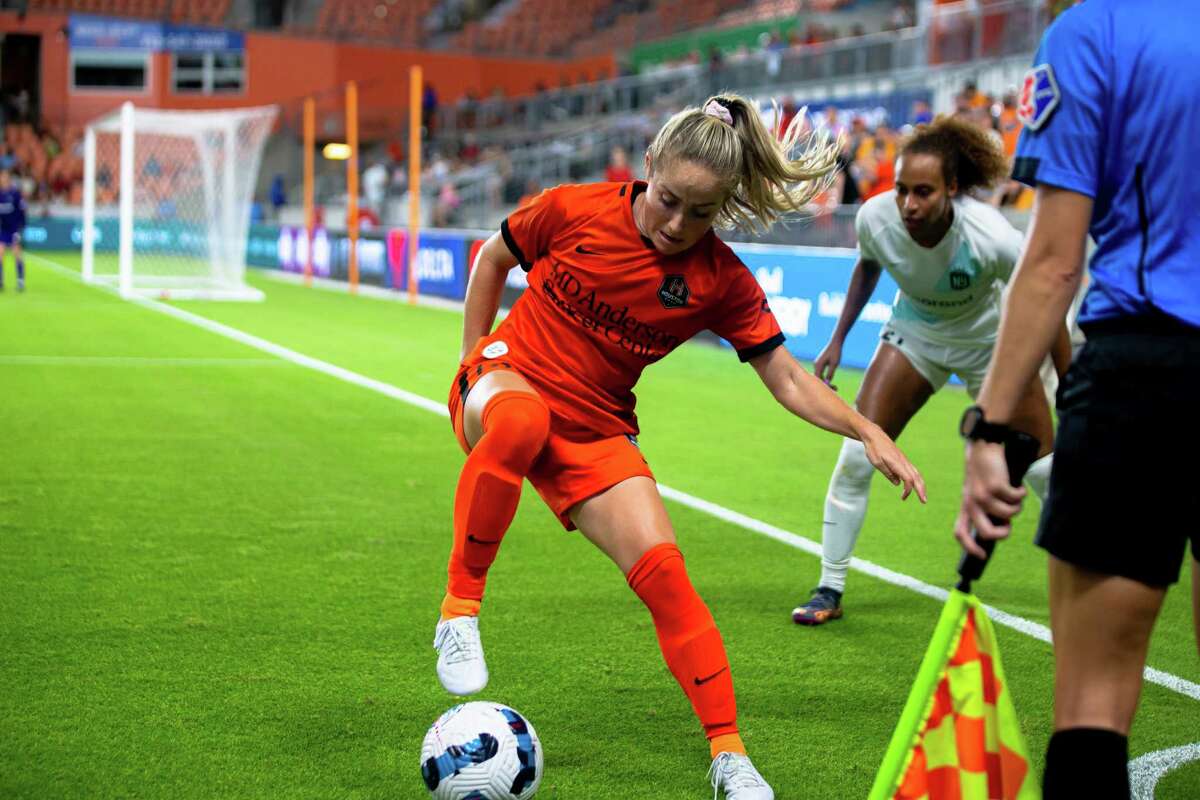 Houston Dash Secondhalf goals lead to win over Gotham FC