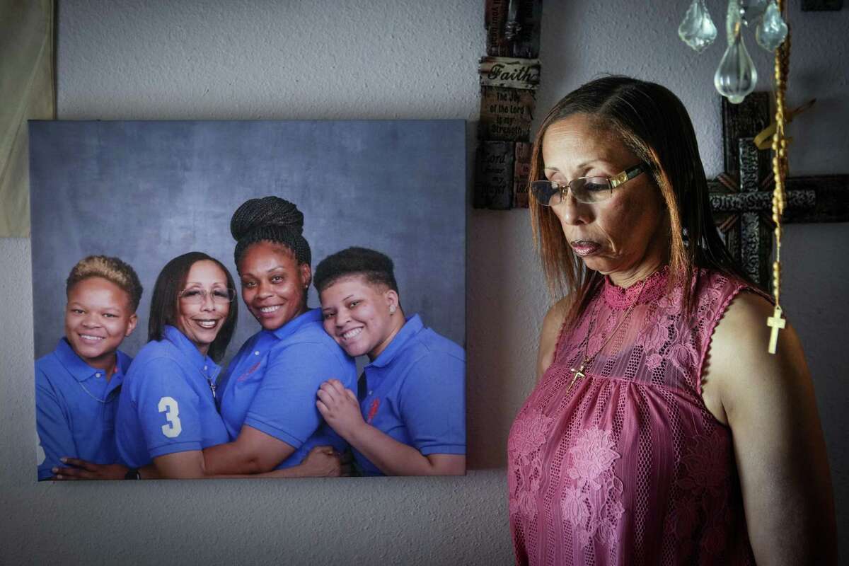 Mary Wiltz poses for a portrait in her home on June 16 in Beaumont. Wiltz said she paid Quanell X $17,500 for services that would draw media attention to the custody case involving her young grandson, but the services were not provided. In 2018, a Harris County court awarded her a $200,000 judgment against Quanell X. She said she has not been paid.