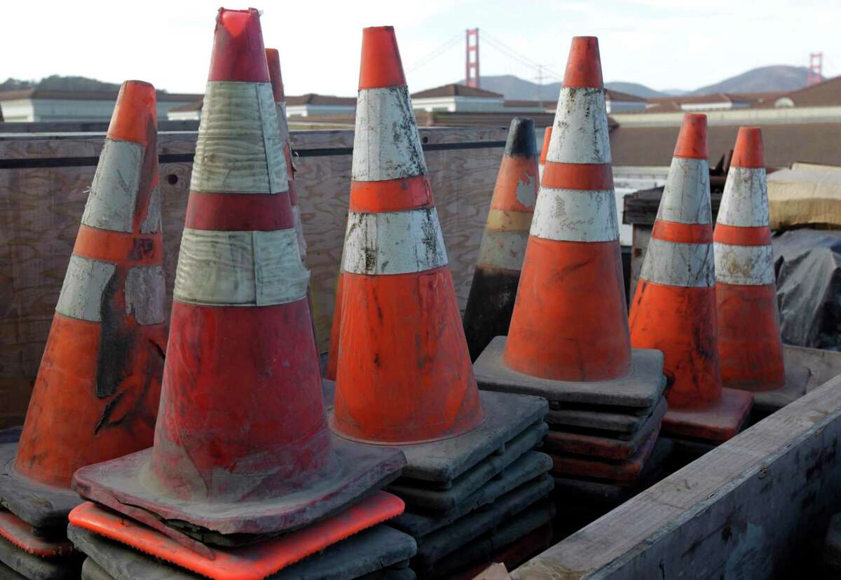 During some severe storms, dozens of traffic cones lined up in Coventry to warn motorists of downed trees and wires just “disappear,” a town official says. Now the town is making a plea to get them back.