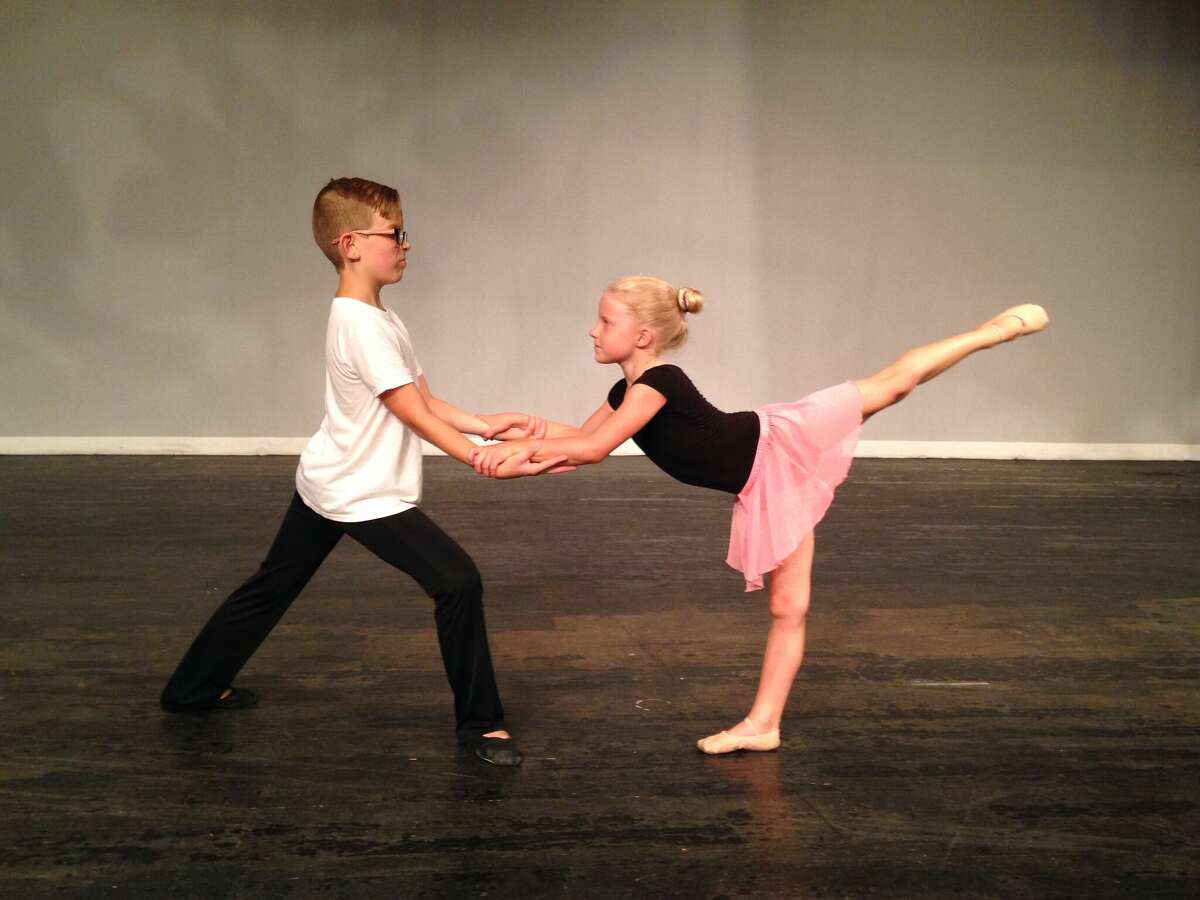 Dancers Aiden Prince and Jolie Tabaczka performed a duet together six years ago. Prince will be a dance major at Hope College this fall.