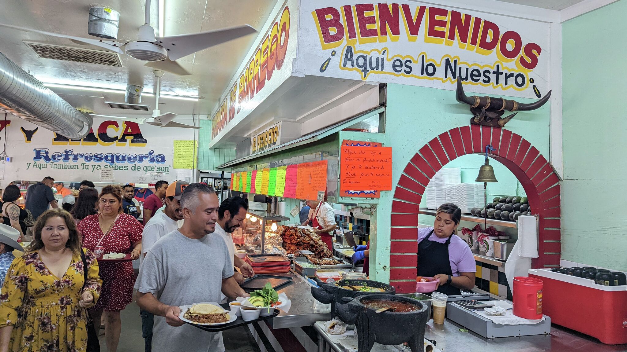 Houston's Taqueria de Buey y Vaca is a Sunday mass ritual