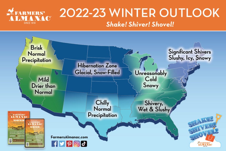 Farmers' Almanac releases 202223 fall, winter forecasts for CT