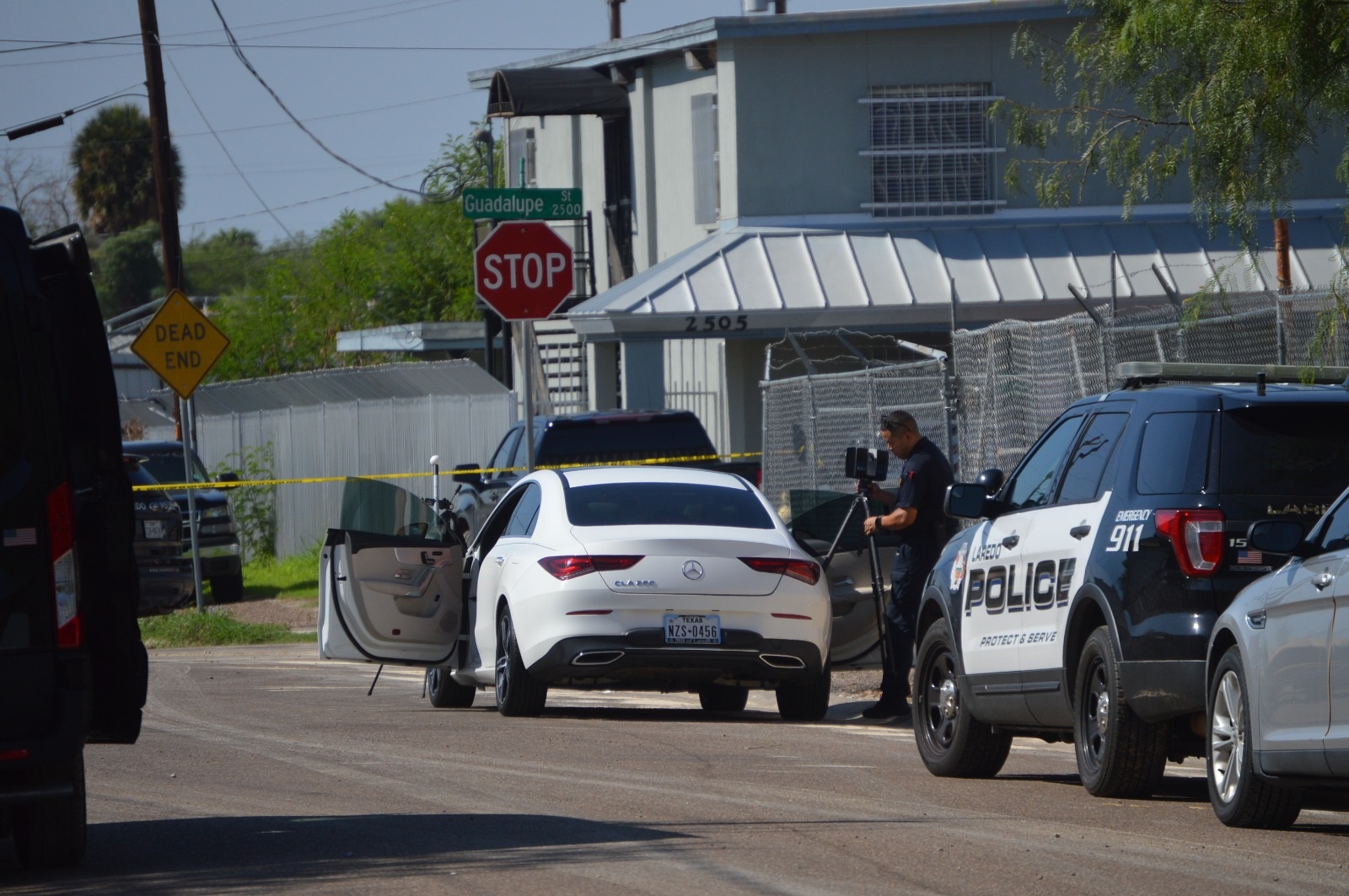 Man found shot dead inside a car in Laredo