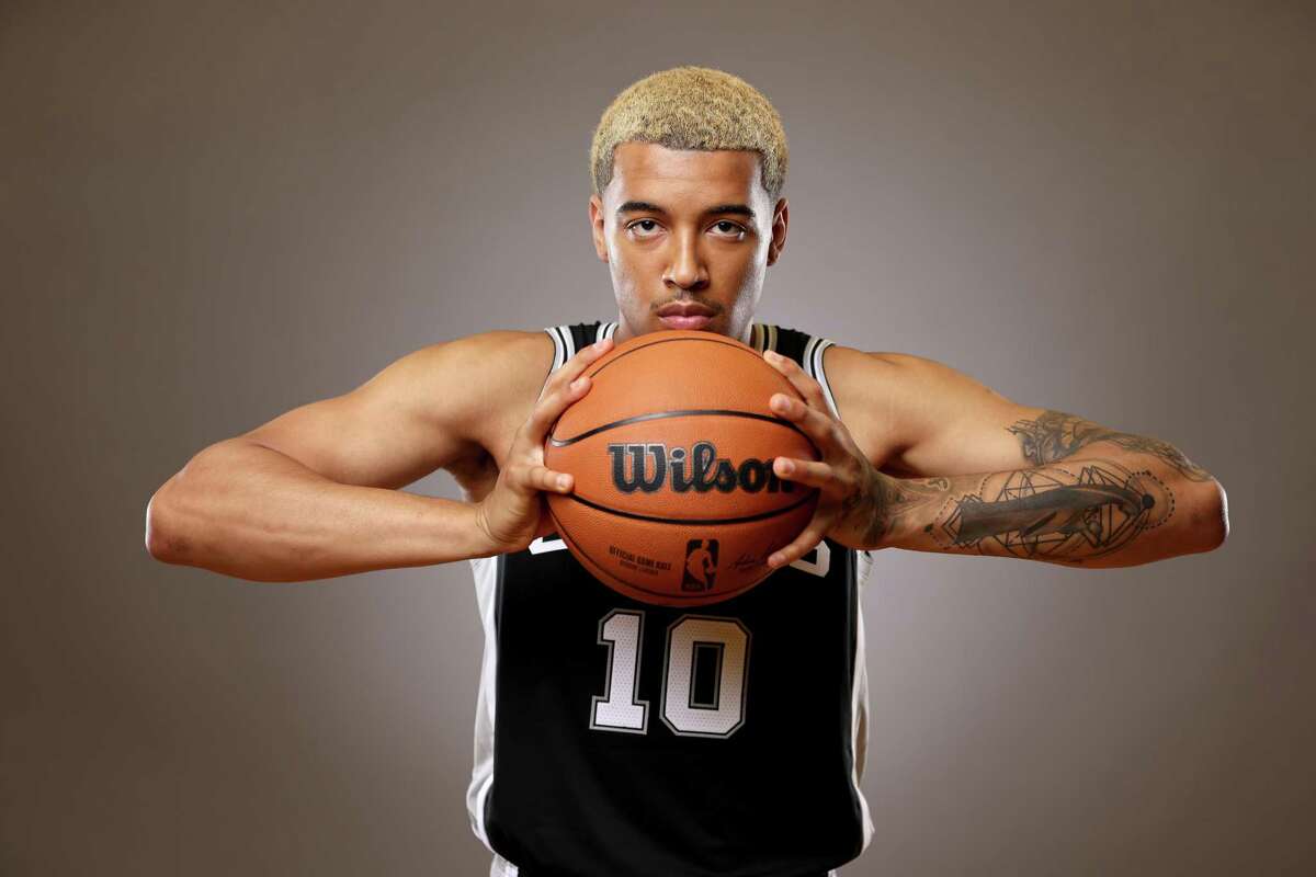 Spurs forward Jeremy Sochan is the NBA's most interesting rookie