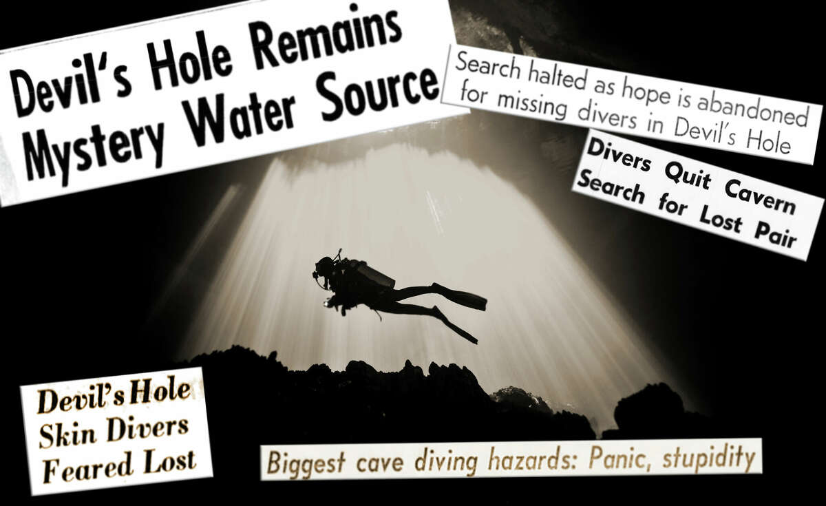 “He got ahead of me and I lost him,” Bill Alter told reporters. “I went to a depth of 175 feet and couldn’t find him.”