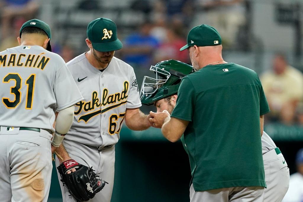 Marcus Semien placed on 10-day disabled list; Chad Pinder recalled