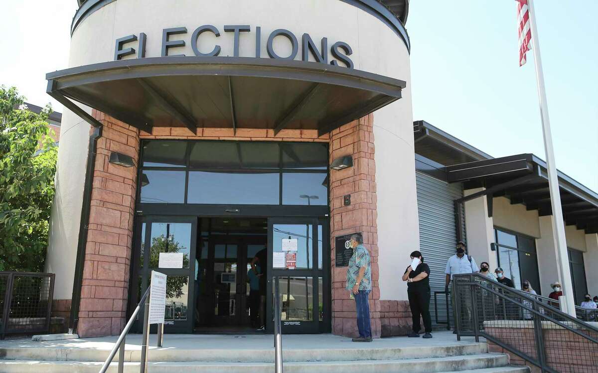 The Bexar County Elections Department headquarters recently underwent a security review and addition of protective features following a random incident in June 2021 involving a man with a gun. County officials said threats directed at election officials have escalated over the past decade.