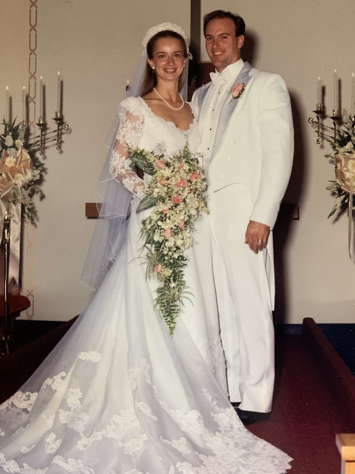 Ann and Jeff Priesmeyer at their wedding