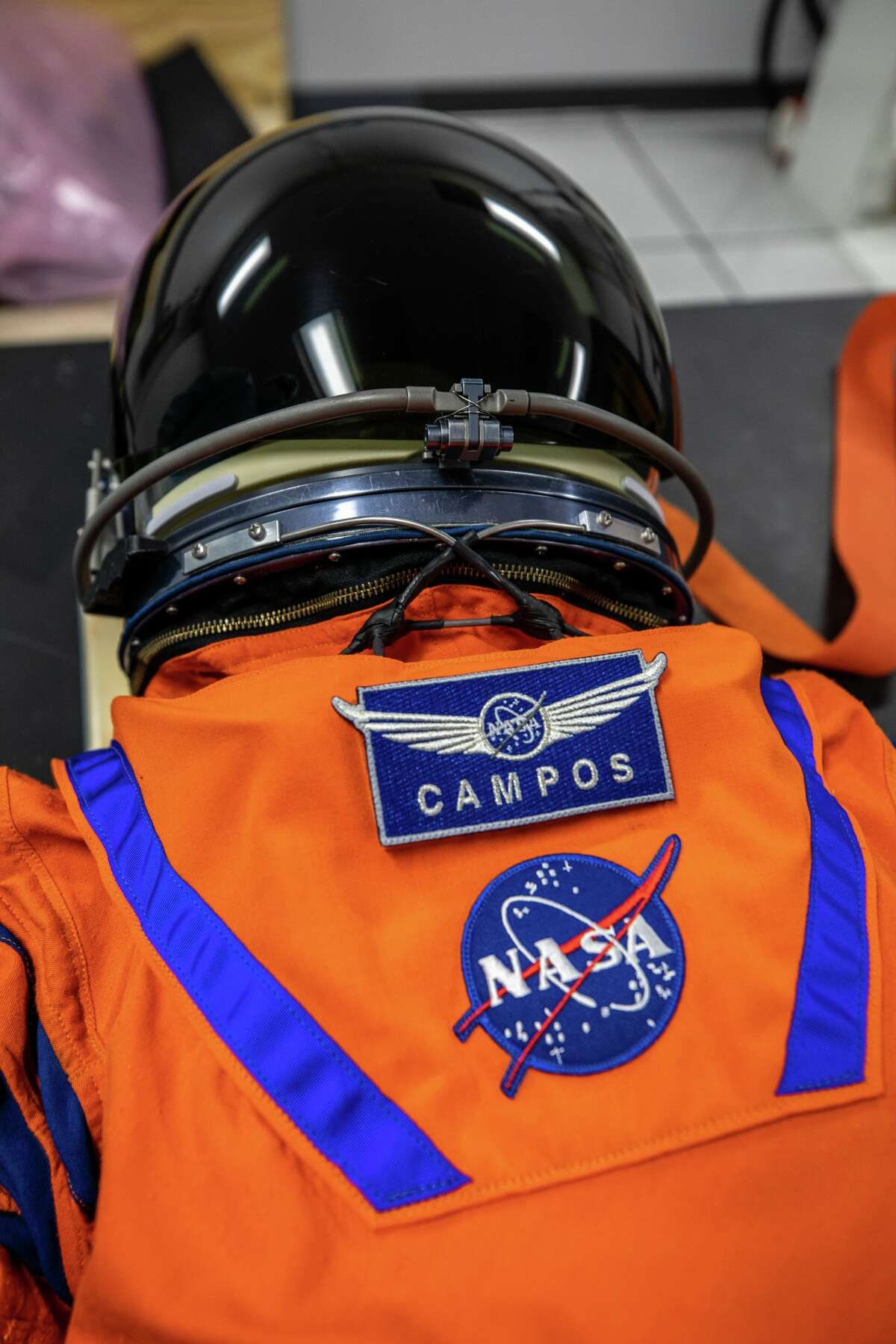 Pictured is NASA's “Commander Moonikin Campos,” a mannequin which is named after Laredo's Arturo Campos, who helped bring the crew of Apollo 13 home safely after a major malfunction. The moonikin will be part of the Artemis I mission, collecting data for Artemis II, which will be the first crewed mission around the moon in over 50 years.