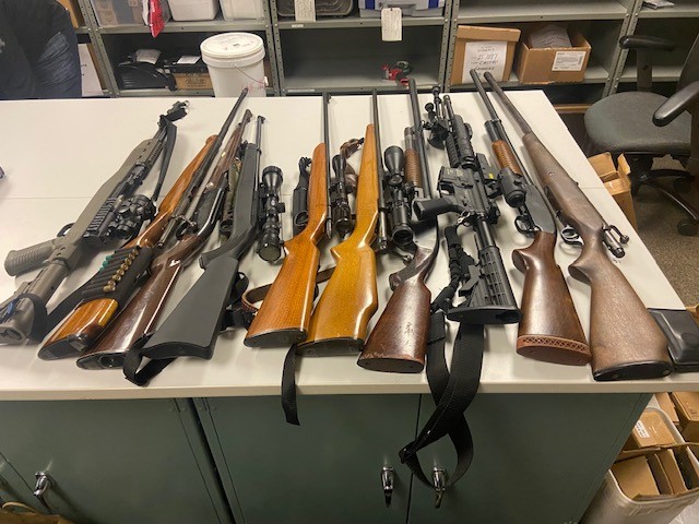 Trove of weapons found in Greenwich search