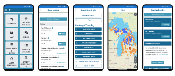 Michigan offers hunt, fish information on app - Vimarsana News