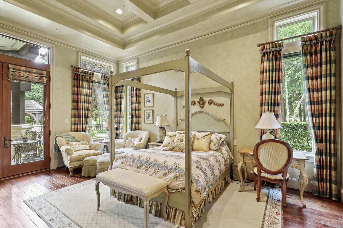 One of eight bedrooms.