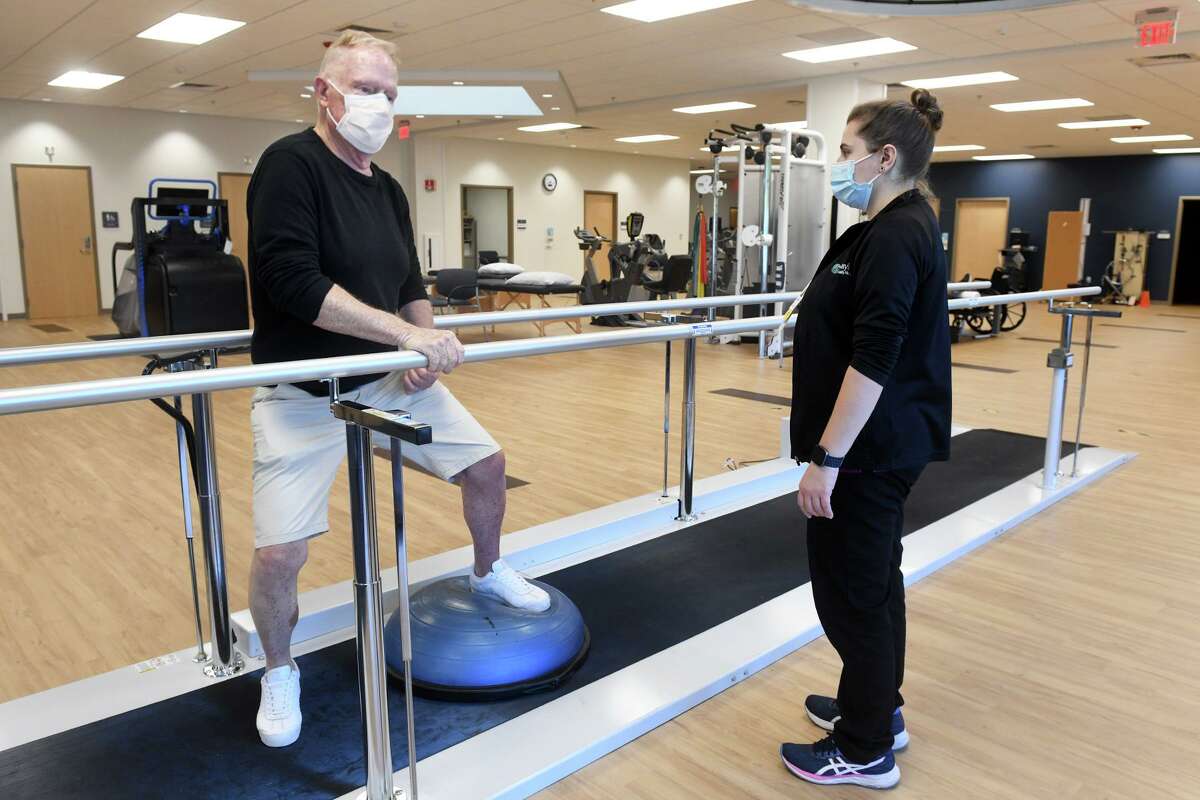 North Branford man walks again after refusing to accept paralysis